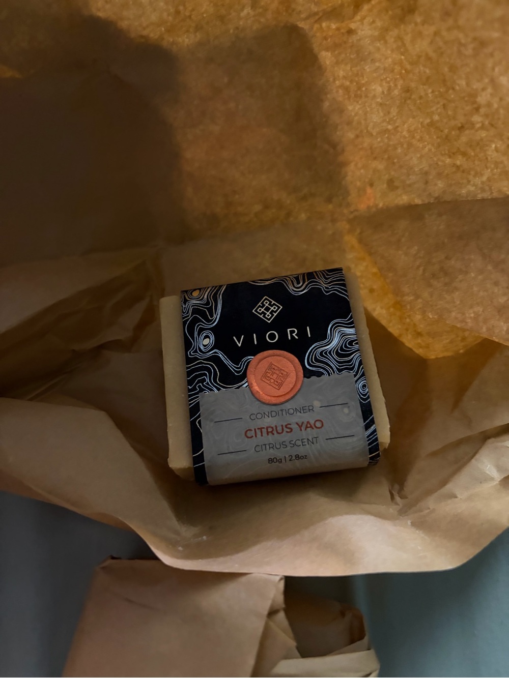 Two Viori Citrus Yao Conditioner Bar - Orange